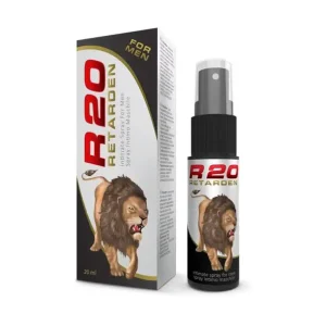 R20 Delay Spray – Ανδρικό επιβραδυντικό σπρέι με Aloe Vera και cold effect