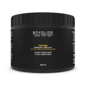Αντρικό λιπαντικό Boyglide Fisting 250ml με βάση νερού και σιλικόνης, ιδανικό για πρωκτικό σεξ και fisting.