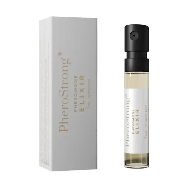 Άρωμα φερομόνης ELIXIR FOR WOMEN 2ml από την PheroStrong, με πορτοκάλι, λεμόνι, τροπικά φρούτα και βανίλια.