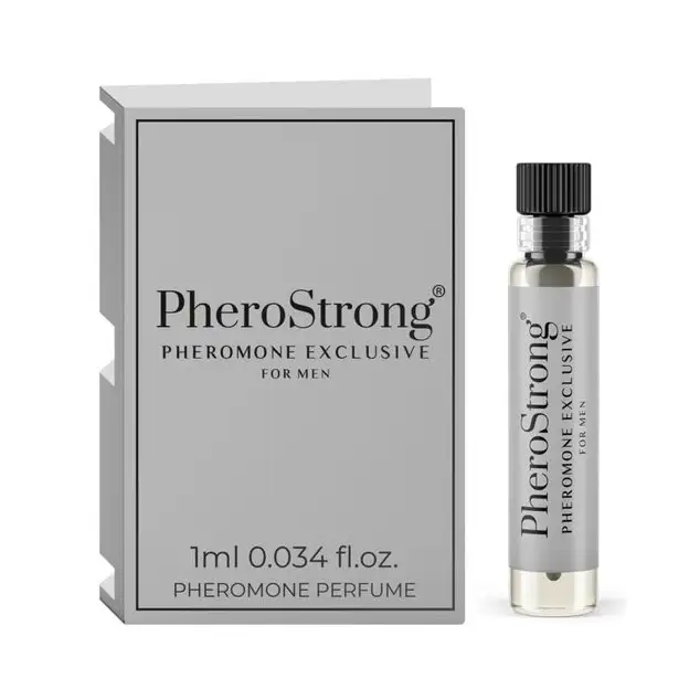 Άρωμα φερομόνης EXCLUSIVE FOR MEN 1ml με περγαμόντο, πιπέρι και ambroxan