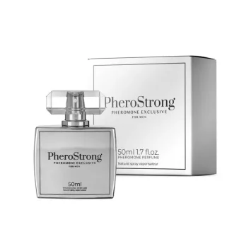 Ανδρικό άρωμα φερομόνης PheroStrong Exclusive for Men 50ml με περγαμόντο, πιπέρι και ambroxan.