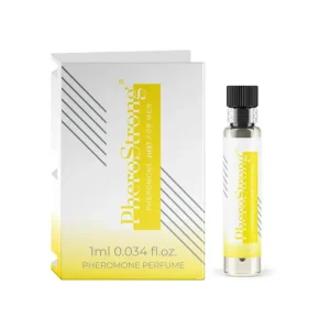 Άρωμα φερομόνης PheroStrong Just for Men 1ml με θαλάσσιες νότες, εσπεριδοειδή και ξυλώδη βάση.