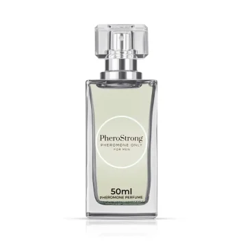 Ανδρικό άρωμα με φερομόνες ONLY FOR MEN 50ml, με μανταρίνι, ξύλο, βανίλια και λευκό musk