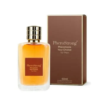 Ανδρικό άρωμα φερομόνης PheroStrong Your Choice for Men 50ml με νότες λεβάντας, λεμονιού και βανίλιας.