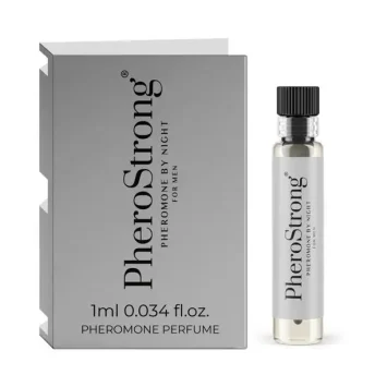 Ανδρικό άρωμα φερομόνης BY NIGHT 1ml με νότες θαλάσσιες, γιασεμιού και πατσουλί