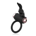 Coquette Chic Desire - Δαχτυλίδι πέους με κλειτοριδικό διεγέρτη