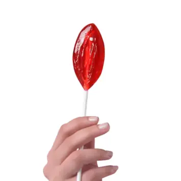 Δώρα για Εκείνη που Αξίζει τα Πάντα! 15 Βρώσιμο γλειφιτζούρι φράουλα σε σχήμα αιδοίου 26 g, 100% edible για fun και πικάντικο δώρο