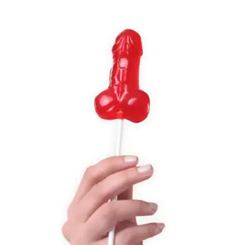 Δώρα για Εκείνη που Αξίζει τα Πάντα! 16 Βρώσιμο γλειφιτζούρι φράουλα σε σχήμα πέους 26 g, 100% edible για fun δώρο, bachelorette ή party