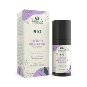 Βιολογικό διεγερτικό τζελ Liquid Vibrator Luxuria Bio 15ml