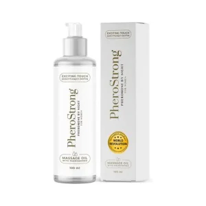 Λάδι μασάζ για γυναίκες BY NIGHT FOR WOMEN με φερομόνες PheroStrong, σε κομψό μπουκάλι 100ml.