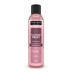 Λάδι μασάζ Tantras Love Pleasure Fruit 150ml με άρωμα φερομόνης και φυτικά έλαια