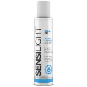 Λιπαντικό βάσης νερού Sensilight Aquagel 150ml, ιδανικό για ενυδάτωση και λίπανση, μη λιπαρή σύνθεση