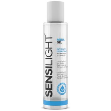 Λιπαντικό βάσης νερού Sensilight Aquagel 150ml, ιδανικό για ενυδάτωση και λίπανση, μη λιπαρή σύνθεση