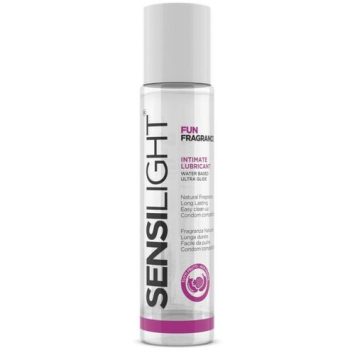 Λιπαντικό βάσης νερού Sensilight 60ml με άρωμα passion fruit, ασφαλές με προφυλακτικά και εύκολο στο ξέβγαλμα.