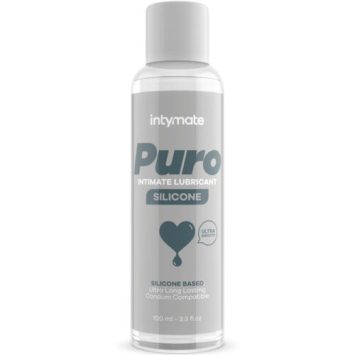 Λιπαντικό σιλικόνης Intymate Pure Silicone 100ml, ιδανικό για πρωκτική χρήση, άοσμο και μεγάλης διάρκειας.