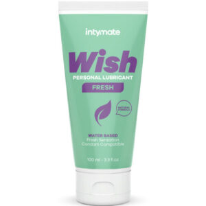 Λιπαντικό διεγερτικό τζελ Wish Fresh 100ml με βάση νερού, ψυχρό εφέ και φυσικά εκχυλίσματα.