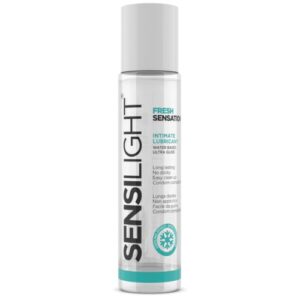 Λιπαντικό νερού Sensilight Fresh Sensation 60ml, υποαλλεργικό και συμβατό με προφυλακτικά.