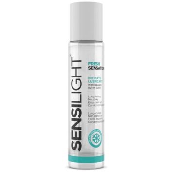 Λιπαντικό νερού Sensilight Fresh Sensation 60ml, υποαλλεργικό και συμβατό με προφυλακτικά.