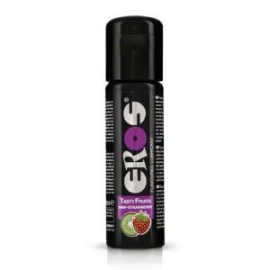Λιπαντικό Eros TASTY FRUITS Φράουλα-Ακτινίδιο 100ml, λιπαντικό νερού με γεύση strawberry & kiwi.
