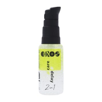 Λιπαντικό gel Eros Care Delay 30ml, με βάση το νερό, υποαλλεργικό και με εφέ καθυστέρησης για ευαίσθητο δέρμα.