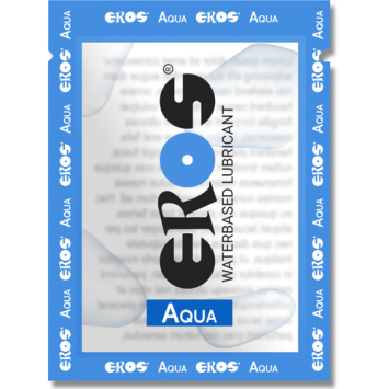 Μονοδοσικό λιπαντικό βάσης νερού AQUA 4ml, ενυδατικό, δερματολογικά ελεγμένο & ασφαλές για προφυλακτικά.