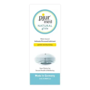 Μονοδοσικό λιπαντικό βάσης νερού pjur MED NATURAL 2ml για ευαίσθητο και ξηρό δέρμα