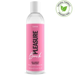 Πρωκτικό λιπαντικό νερού Lovee Back Pleasure 150ml, άοσμο, ουδέτερο, χωρίς parabens, ασφαλές για προφυλακτικά και sex toys.