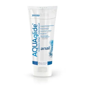 Λιπαντικό AQUAglide Original Anal υδατικής βάσης 100 ml για ασφαλή και άνετη πρωκτική χρήση.