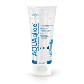 Λιπαντικό AQUAglide Original Anal υδατικής βάσης 100 ml για ασφαλή και άνετη πρωκτική χρήση.
