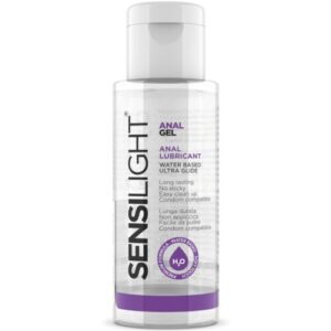 Πρωκτικό λιπαντικό βάσης νερού Sensilight Analgel 30ml, ενυδατικό και συμβατό με προφυλακτικά.