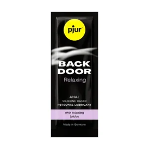 Πρωκτικό λιπαντικό σιλικόνης BACK DOOR 1.5ml με jojoba για χαλάρωση και άνεση.