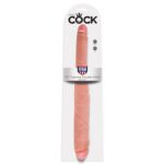 King Cock - Ρεαλιστικό διπλό dildo SLIM DOUBLE 40.6cm