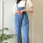 Σαλοπέτα τζιν με τσέπες