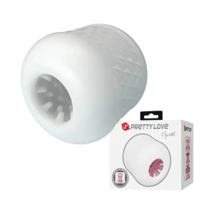 Super Soft stroker διπλής εισόδου από TPE, με εσωτερικά soft feelers και αδιάβροχη κατασκευή.