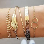 Boho tribal σετ βραχιολιών