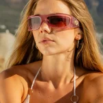 Γυαλιά ηλίου Blade unisex ροζ