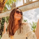 Γυαλιά ηλίου Butterfly καφέ με λεπτομέρεια ταρταρούγα