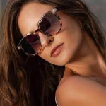 Γυαλιά ηλίου Butterfly-Round Riviera Fade