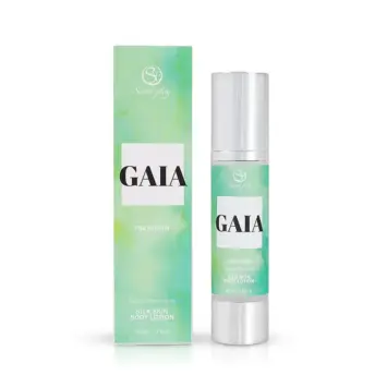 Gaia Silky Skin λοσιόν σώματος 50 ml με εκχύλισμα τρούφας, airless συσκευασία και φρέσκο άρωμα passion fruit, φράουλα, γιασεμί και κρίνο της κοιλάδας