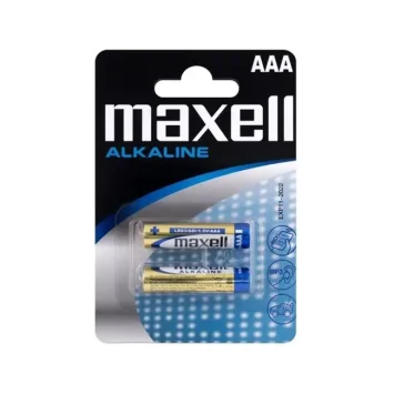 Οι Maxell Αλκαλικές Μπαταρίες AAA LR03 είναι η ιδανική επιλογή για μικρές ηλεκτρονικές συσκευές που χρειάζονται σταθερή και μακροχρόνια απόδοση.