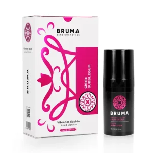 Διεγερτικό λιπαντικό τζελ με γεύση τσιχλόφουσκα LIQUID VIBRATOR BRUMA 15ml