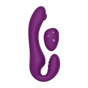 Δονητής Strapless Strap-On XOCOON 2 σε 1 με ασύρματο χειριστήριο και 3 μοτέρ