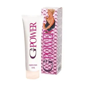 Γυναικεία κρέμα οργασμού G Power 30ml με υλάνγκ υλάνγκ και ho wood, αφροδισιακή δράση για ενίσχυση της διέγερσης.