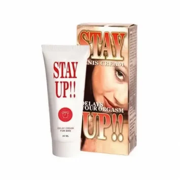Κρέμα καθυστέρησης STAY UP 40ml με δροσερή δράση και καθυστέρηση εκσπερμάτισης