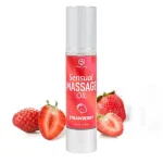 Secretplay - Λάδι μασάζ SENSUAL MASSAGE φράουλα 50ml