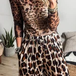 Leopard μακρυμάνικη μπλούζα