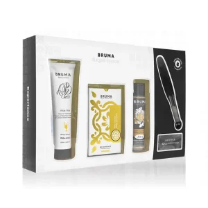 Διεγερτικό σετ BRUMA Sweet Temptation με υγρό δονητή και άρωμα Pina Colada.