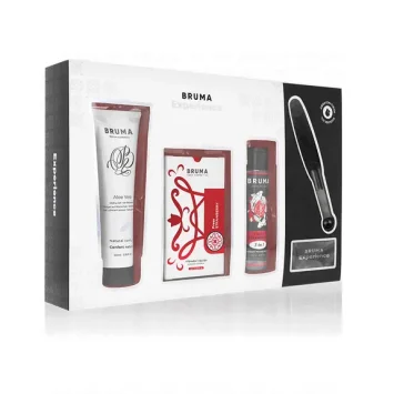 Sweet Temptation Strawberry Set με υγρό δονητή και λιπαντικό BRUMA