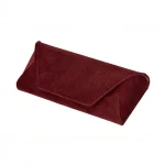 Βελούδινη θήκη γυαλιών Red case
