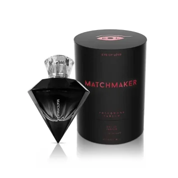 ΝΕΕΣ ΑΦΙΞΕΙΣ 35 Άρωμα φερομονών Matchmaker Black Diamond σε γυάλινο μπουκάλι 30 ml με vaporizer